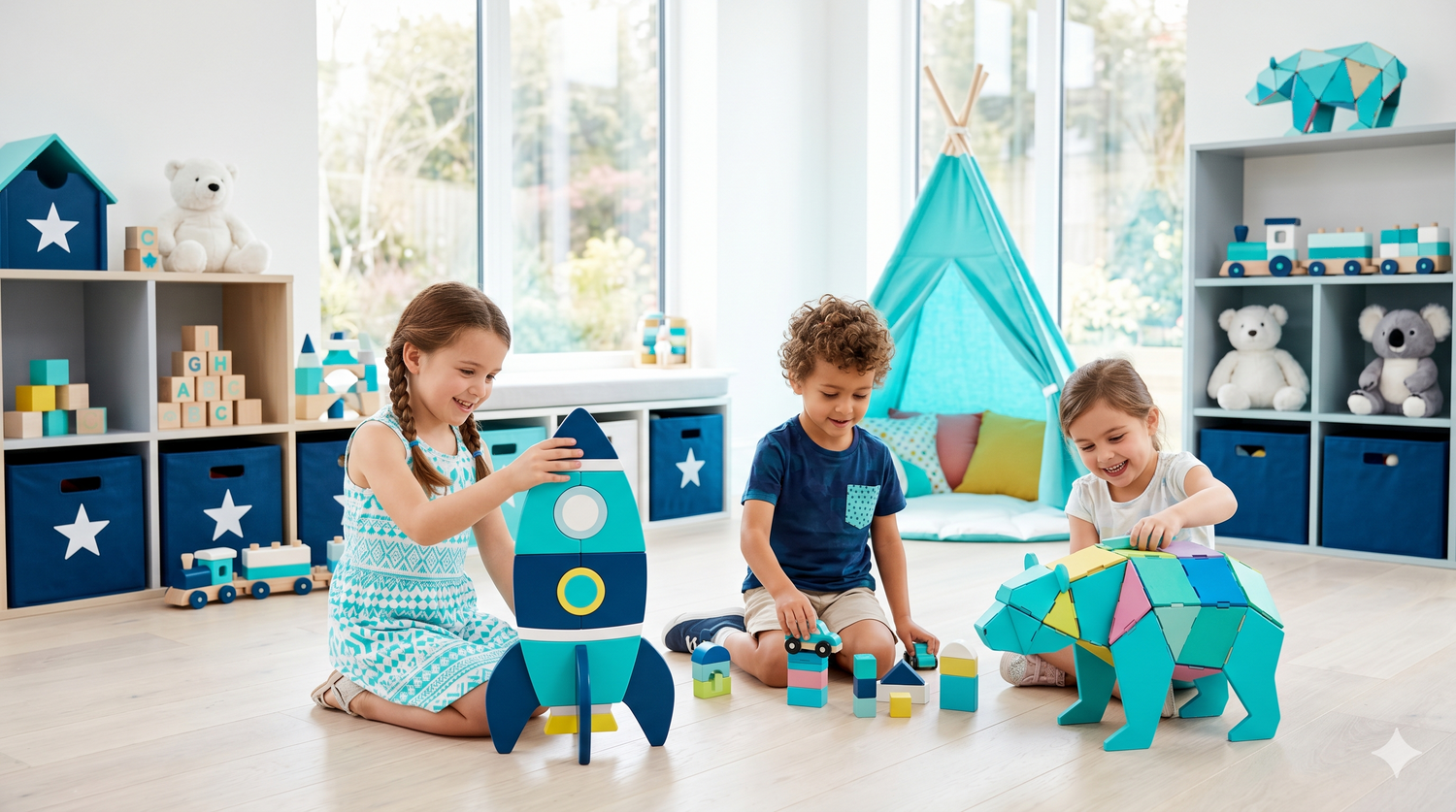 Niños y Juguetes