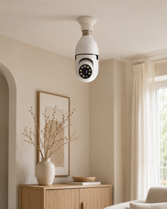 Paga 1 Lleva 2 - Cámara Bombillo 360° WiFi VigilaPro
